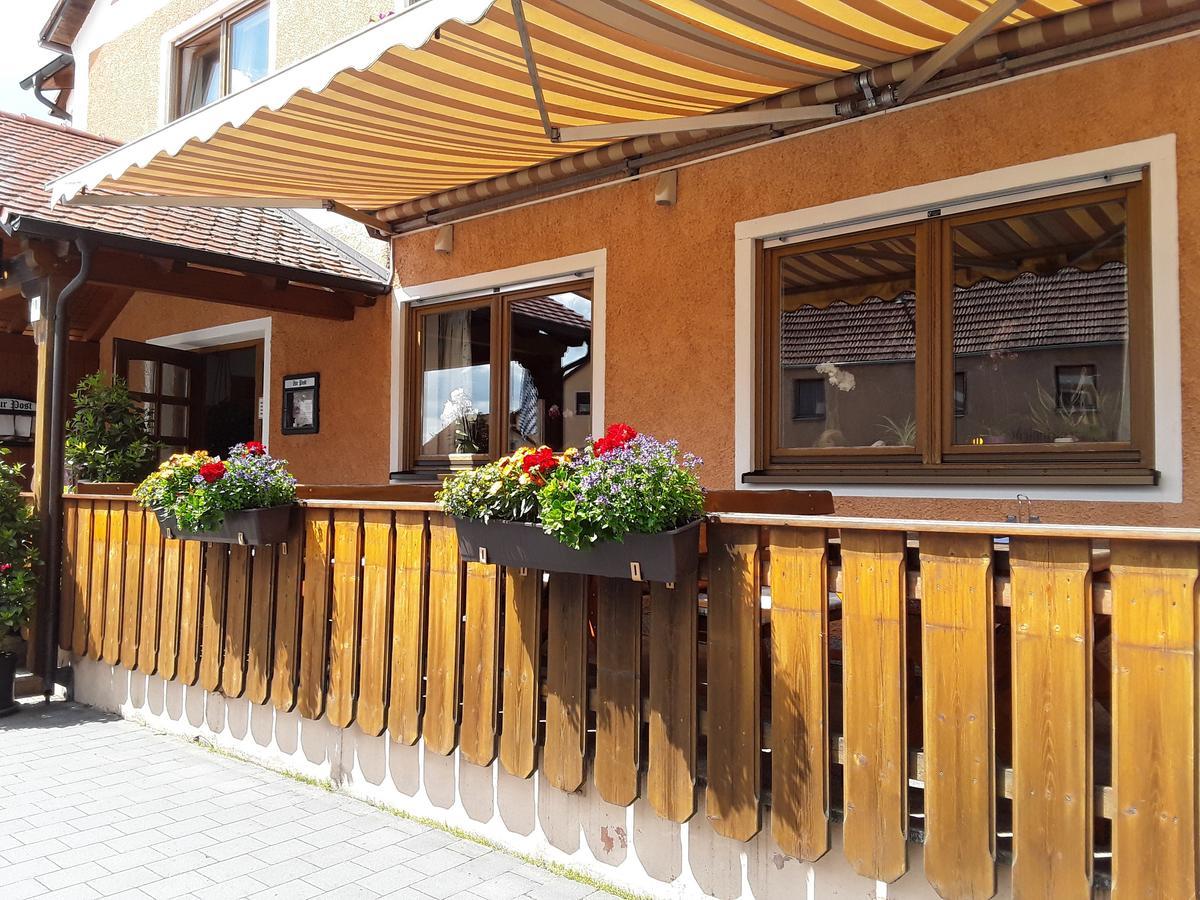 Landgasthof "Zur Post" Hotel Koenigstein  Ngoại thất bức ảnh